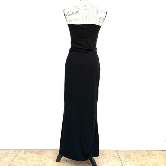 Reformation Adalynn Knit Two Piece Set in Black - Size  - Medium (B978) - Picture 4 of 11